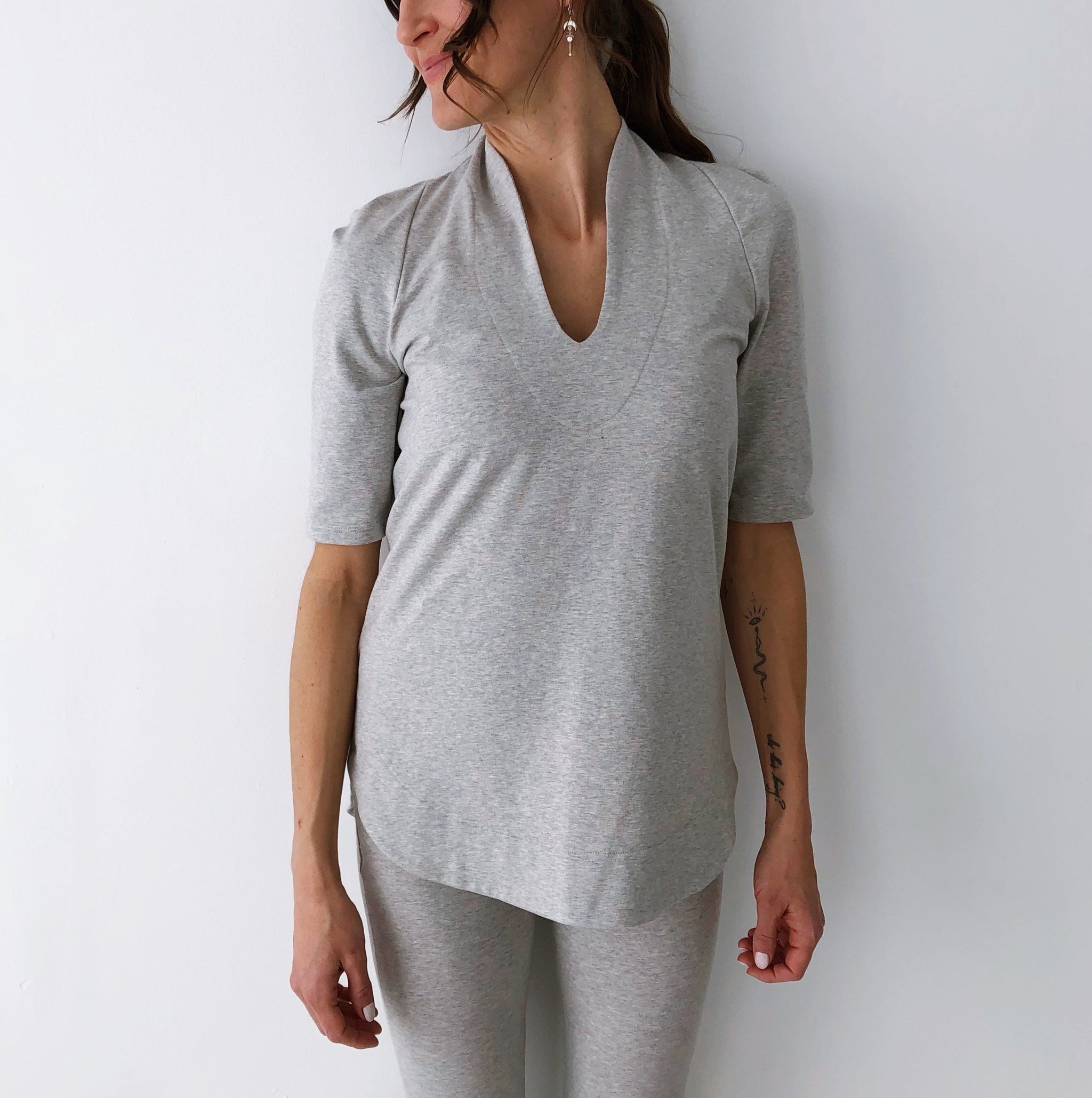 The Harmony Tunic - Mid Sleeve - Organic Cotton