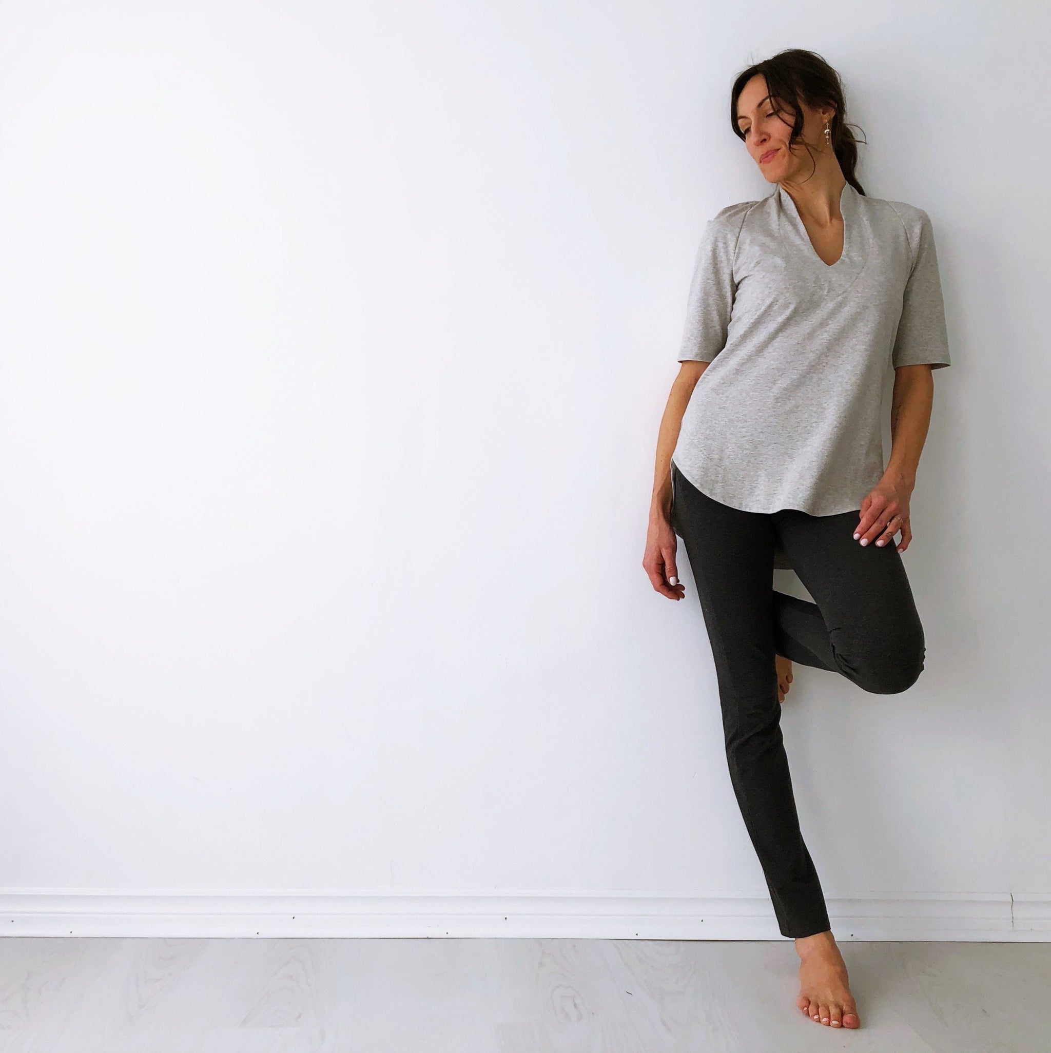 The Harmony Tunic - Mid Sleeve - Organic Cotton