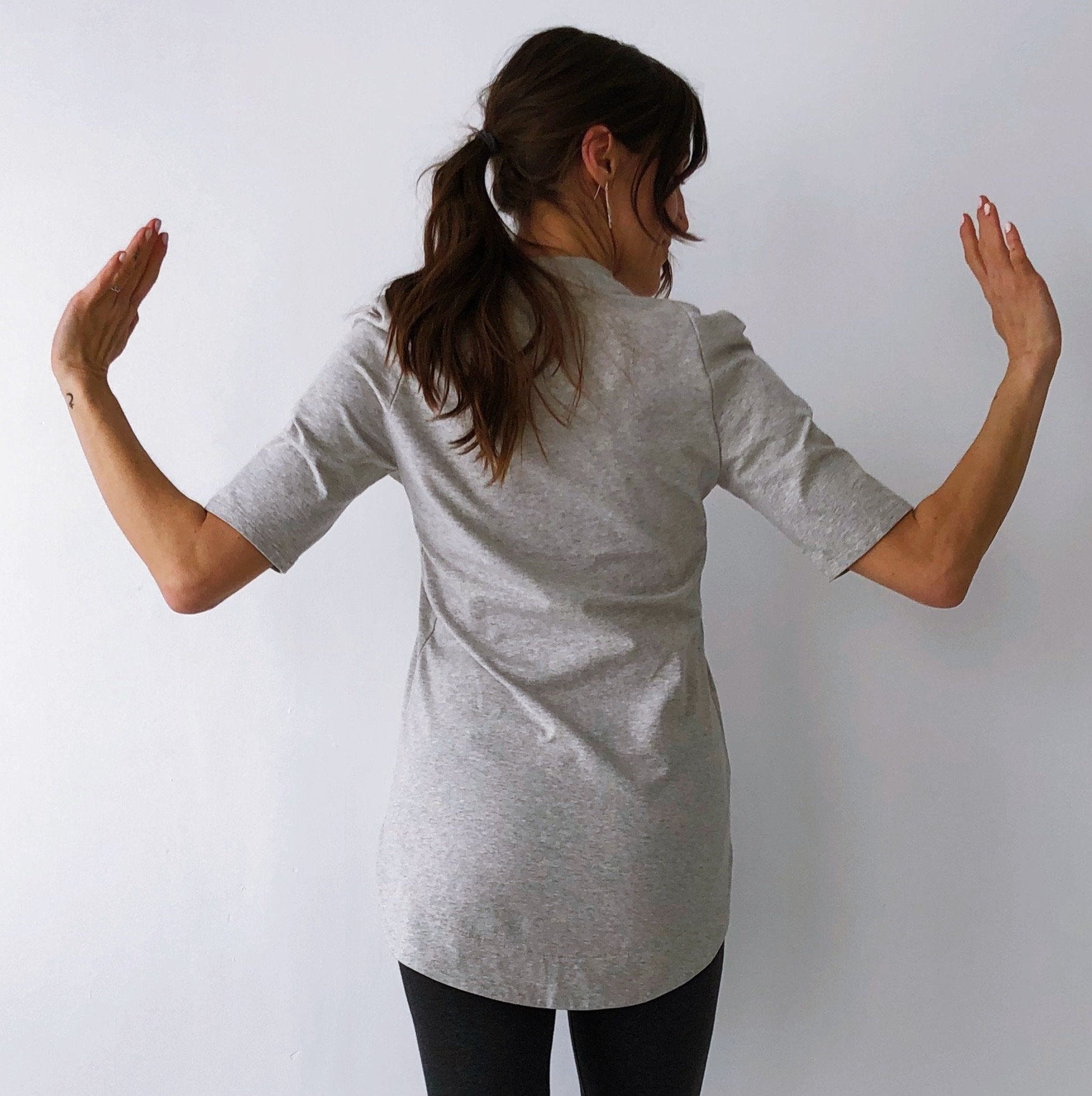 The Harmony Tunic - Mid Sleeve - Organic Cotton