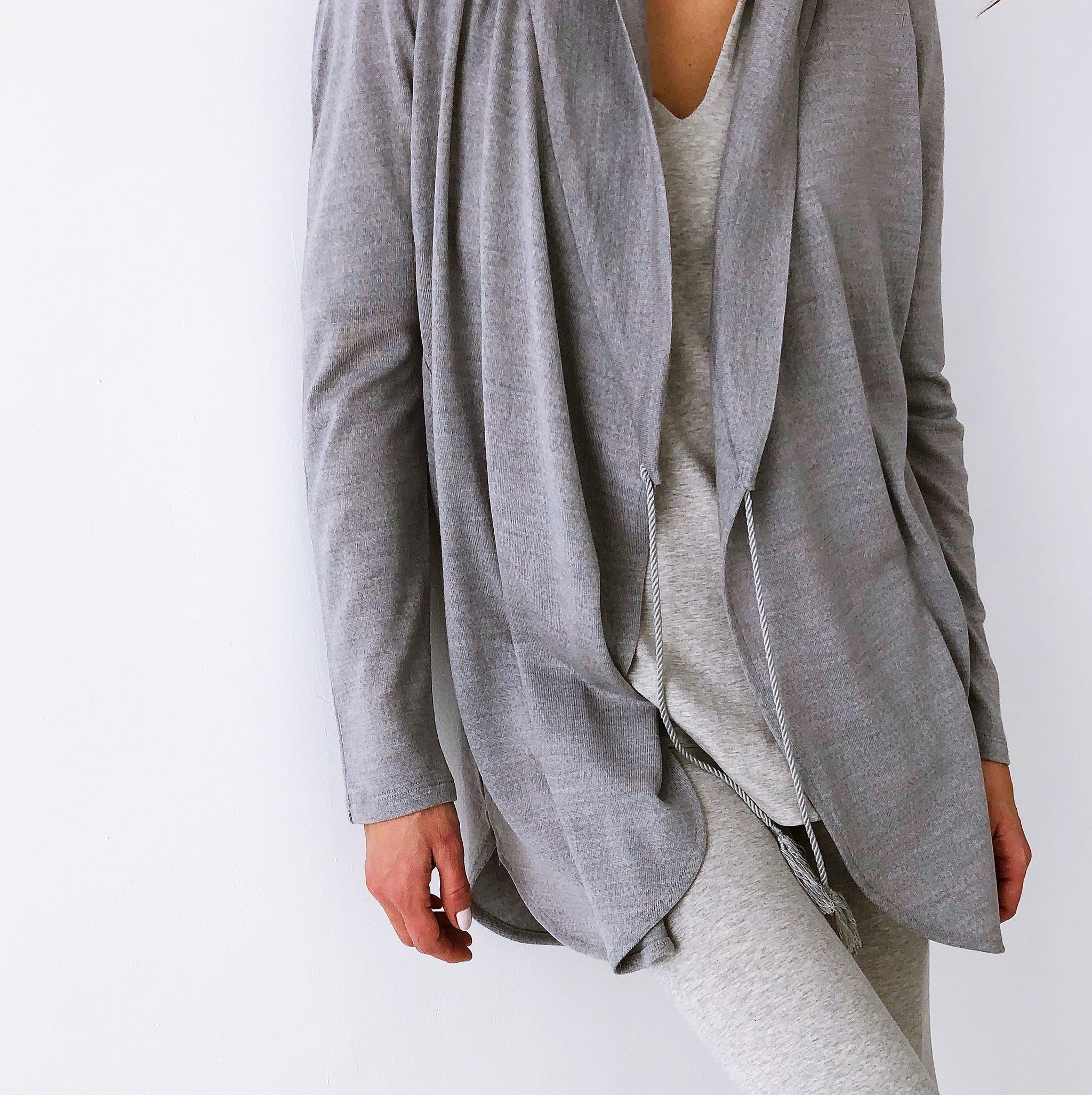 The Lotus Cardigan - Italian Merino
