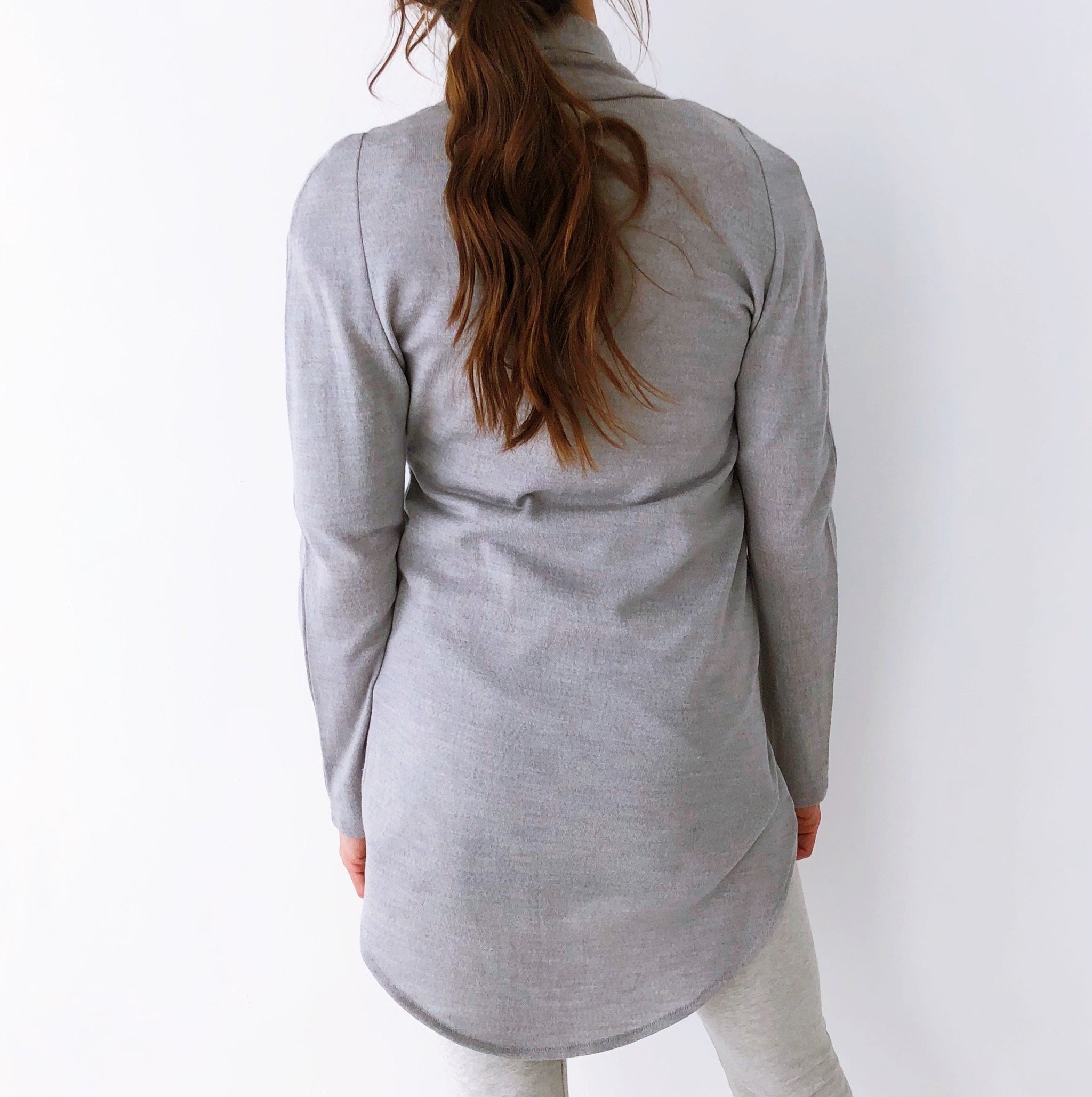 The Lotus Cardigan - Italian Merino