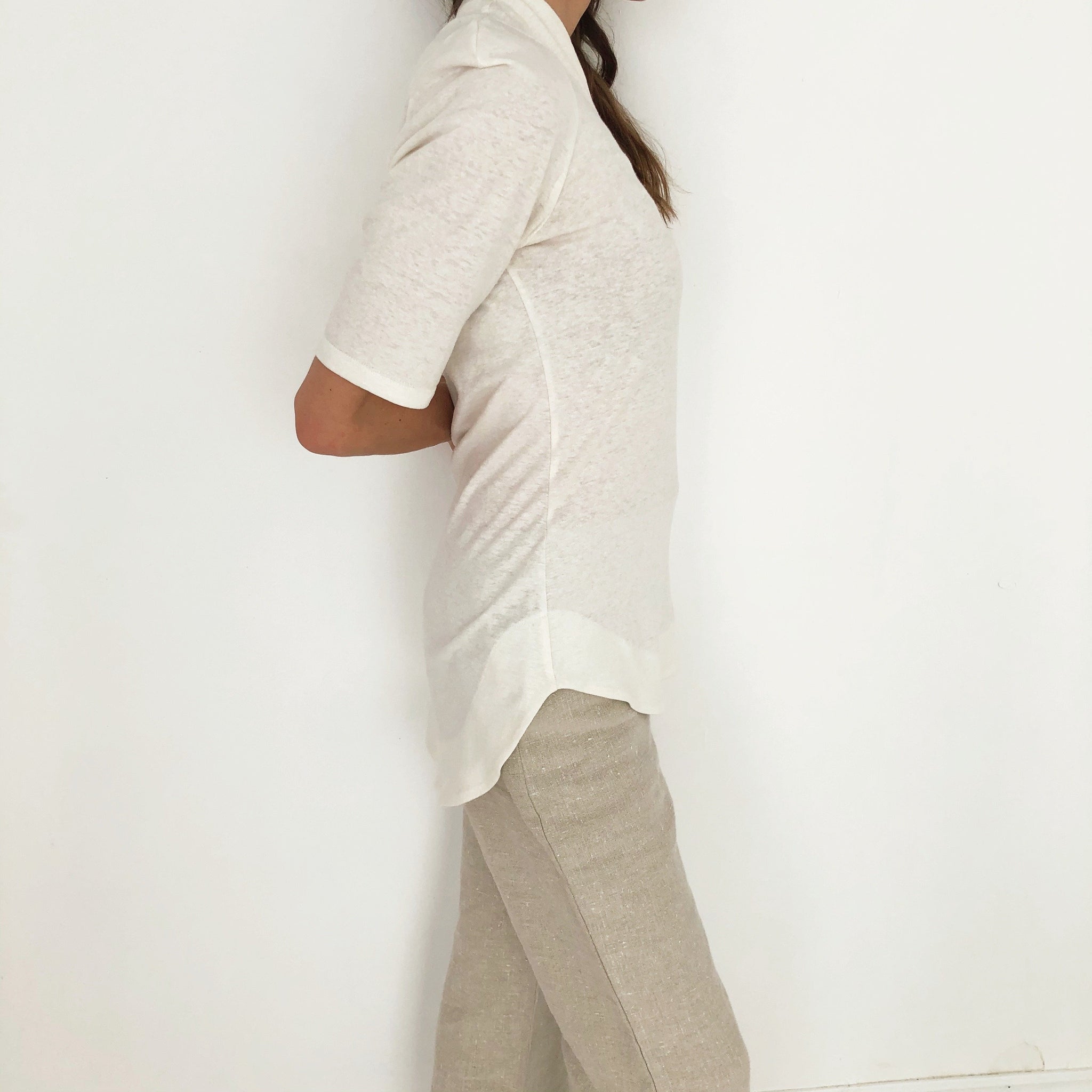 The Harmony Tunic - Mid Sleeve - Hemp and Organic Cotton