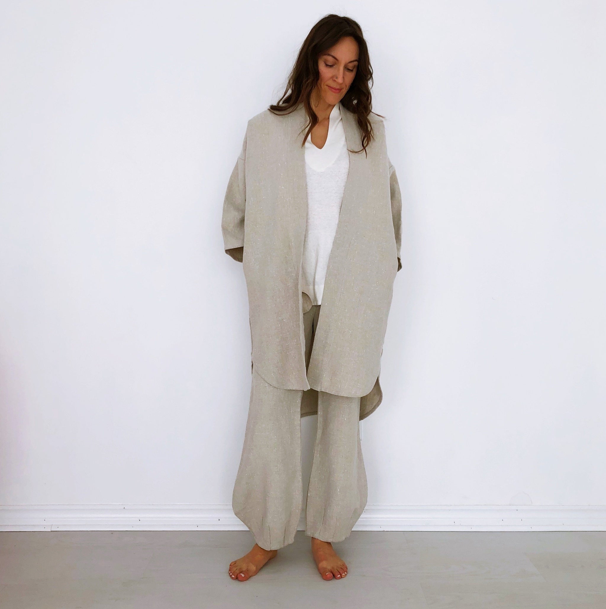 The OM SHANTI Meditation Kimono