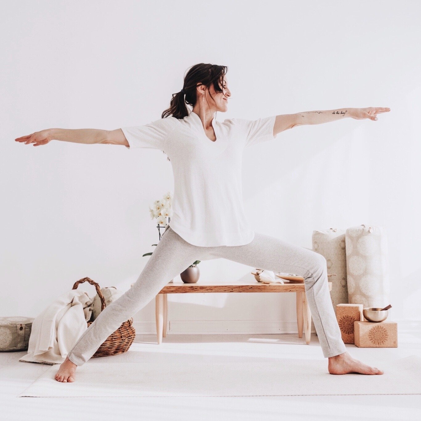 The Harmony Tunic - Mid Sleeve - Hemp and Organic Cotton
