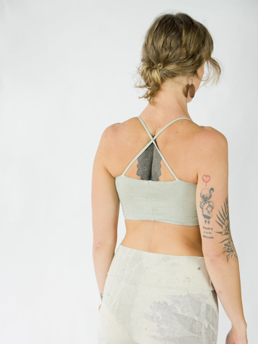 Symmetrical Yoga Bra - Limited Edition Natural Dyed