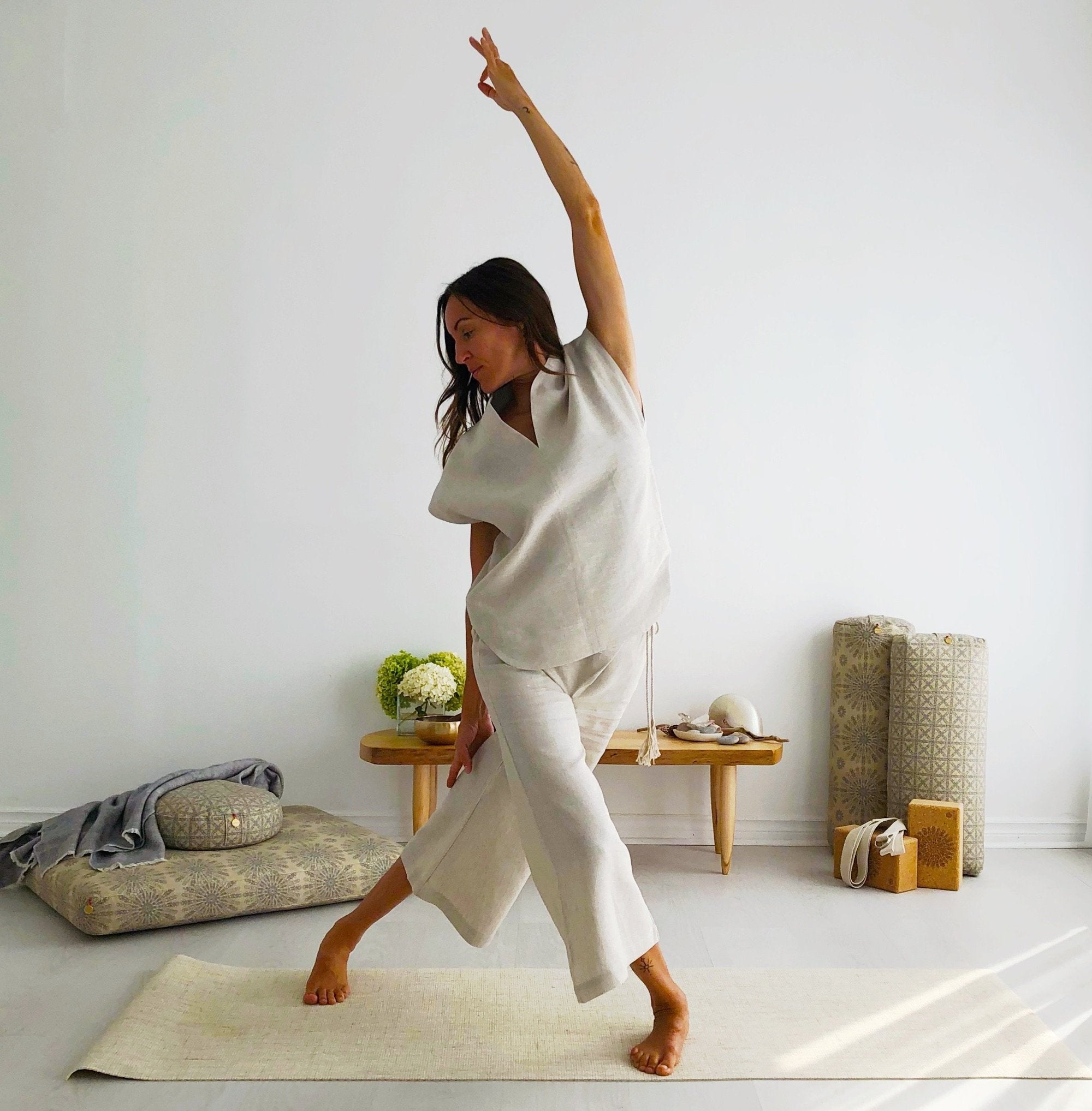 Prana Zoe Henley Long Sleeve Top - Mukha Yoga